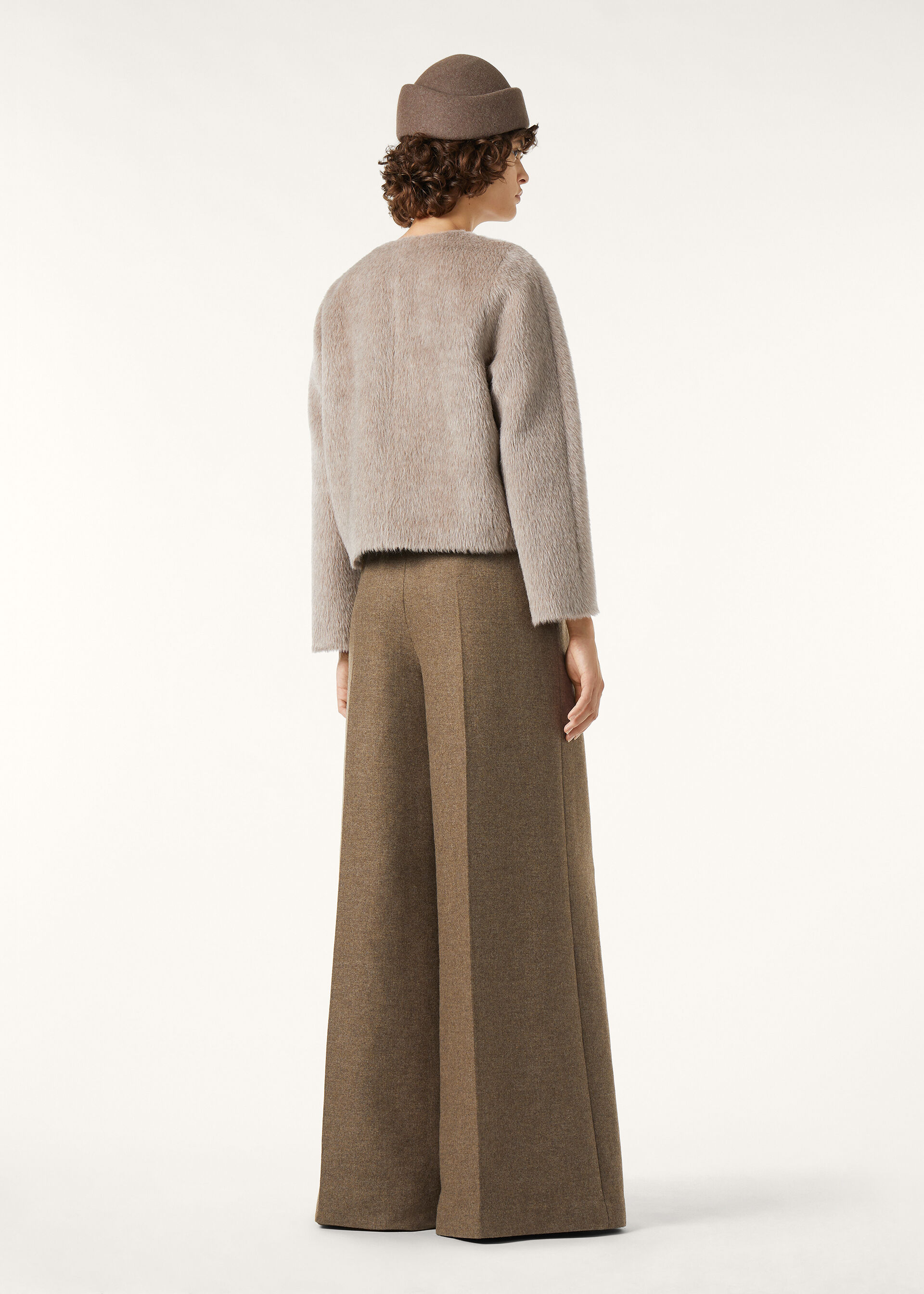 BASTIAN BLUSON BRUSHED ALPACA