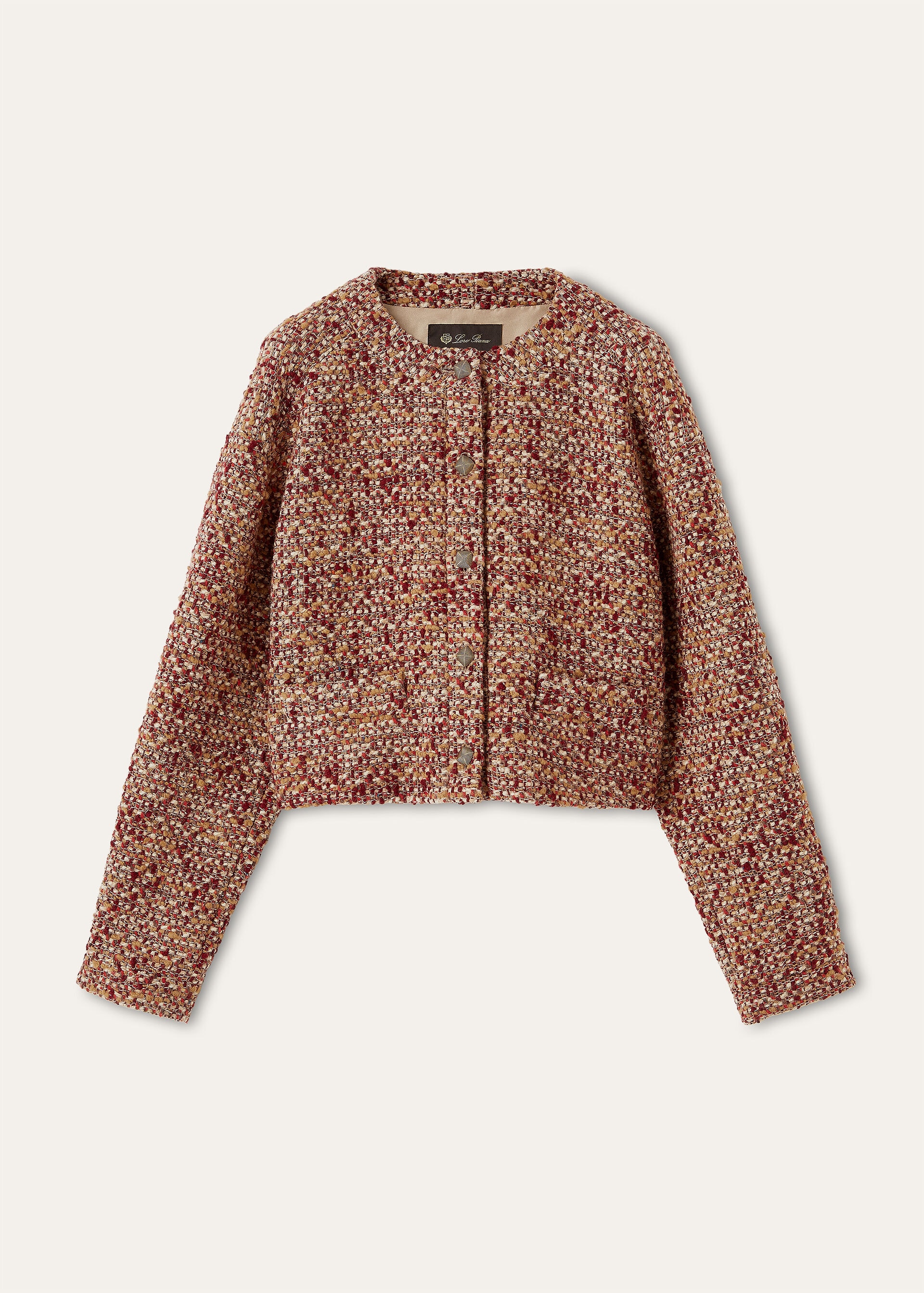 GENEVA SB JACKET BOUCLE PLAID