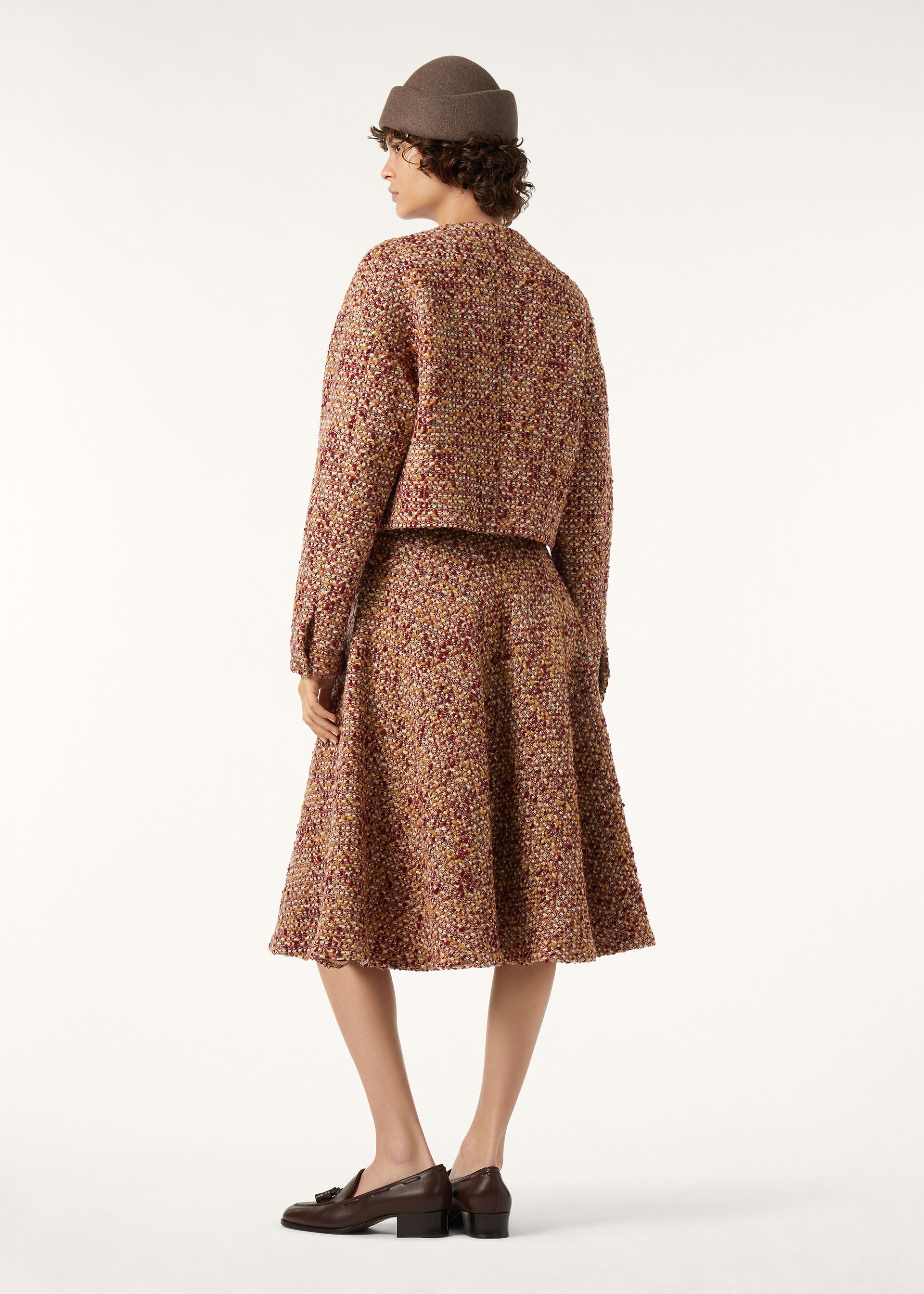 GENEVA SB JACKET BOUCLE PLAID