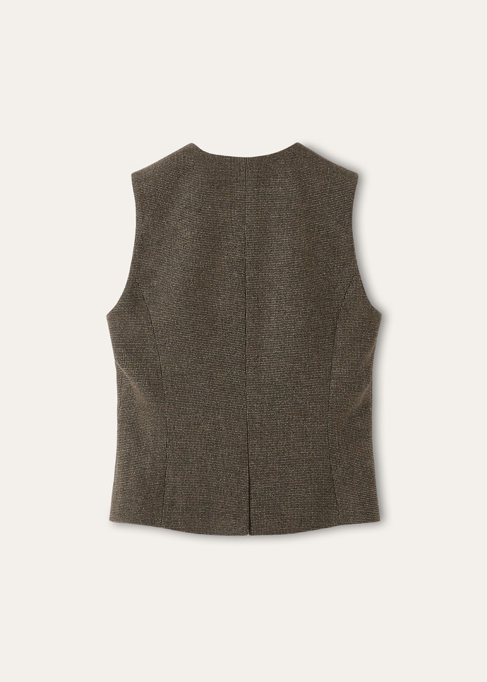 AYAS VEST ARCHIVE WISH CASH FLANNEL_FAQ6019_F7QE_6