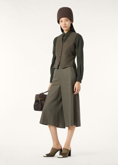 AYAS VEST ARCHIVE WISH CASH FLANNEL