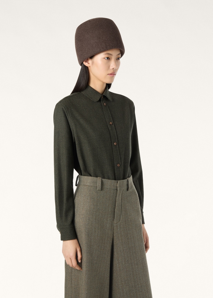 THEA PENNY COLLAR SHIRT ARCHIVE WISH CASH FLANNEL_FAQ6024_F7QG_3