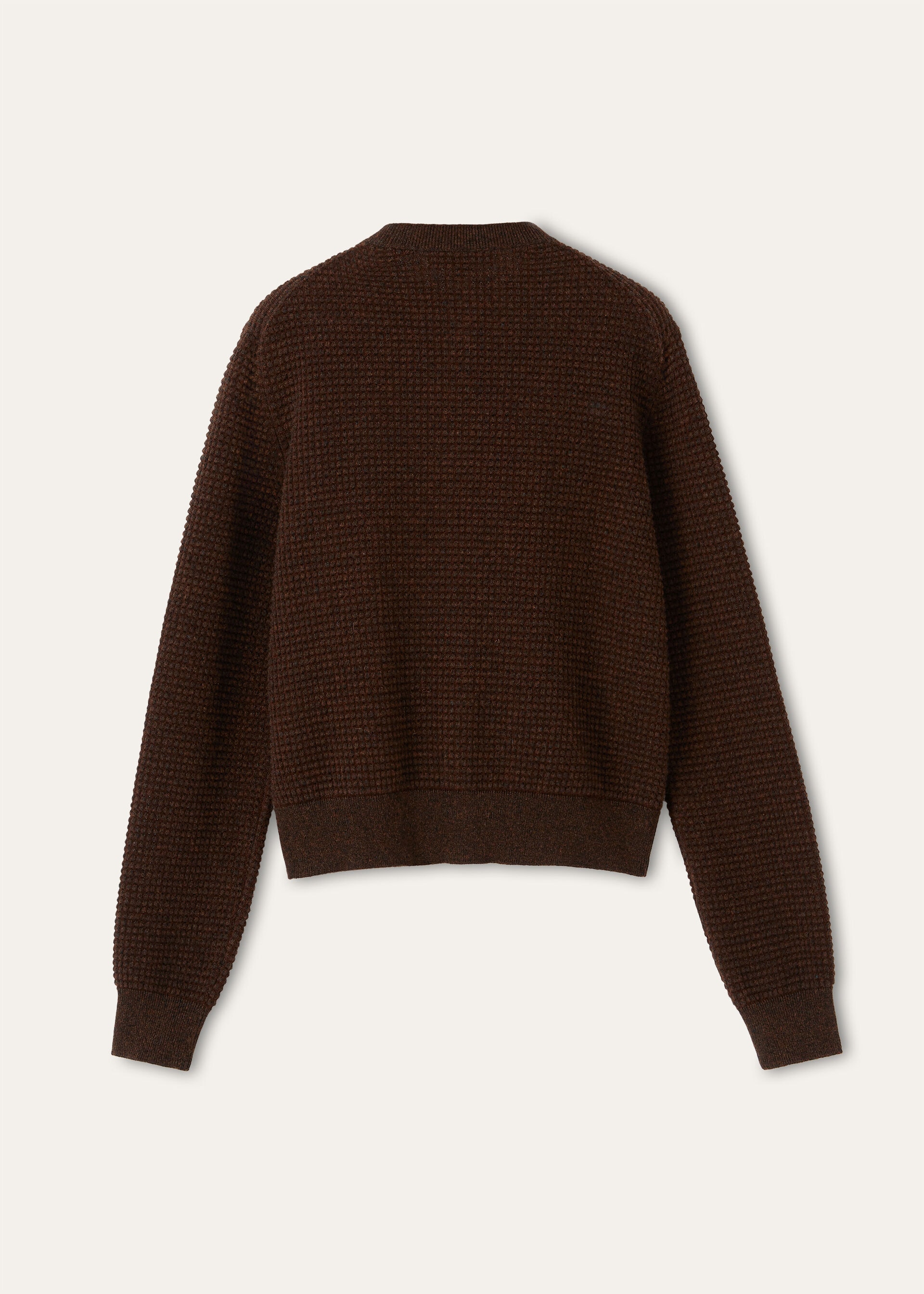 MONOCHROME JACQUARD CARDIGAN SW. CASH COTTON GG 14