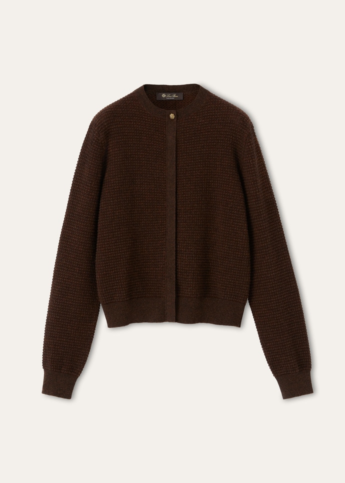 MONOCHROME JACQUARD CARDIGAN SW. CASH COTTON GG 14_FAQ6112_B5WD_5