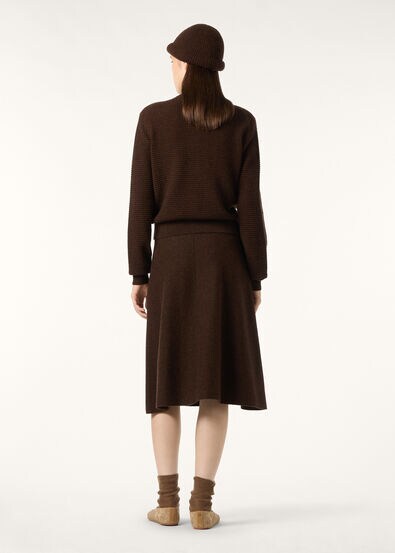 MONOCHROME JACQUARD CARDIGAN SW. CASH COTTON GG 14