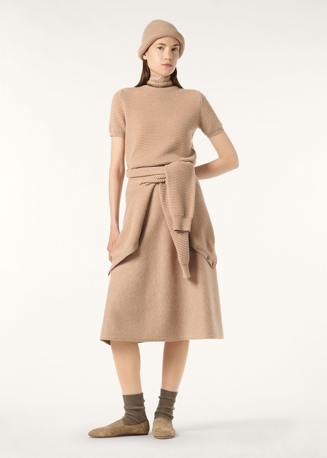 MONOCHROME JACQUARD SS CREWNECK S. CASH COT GG 14