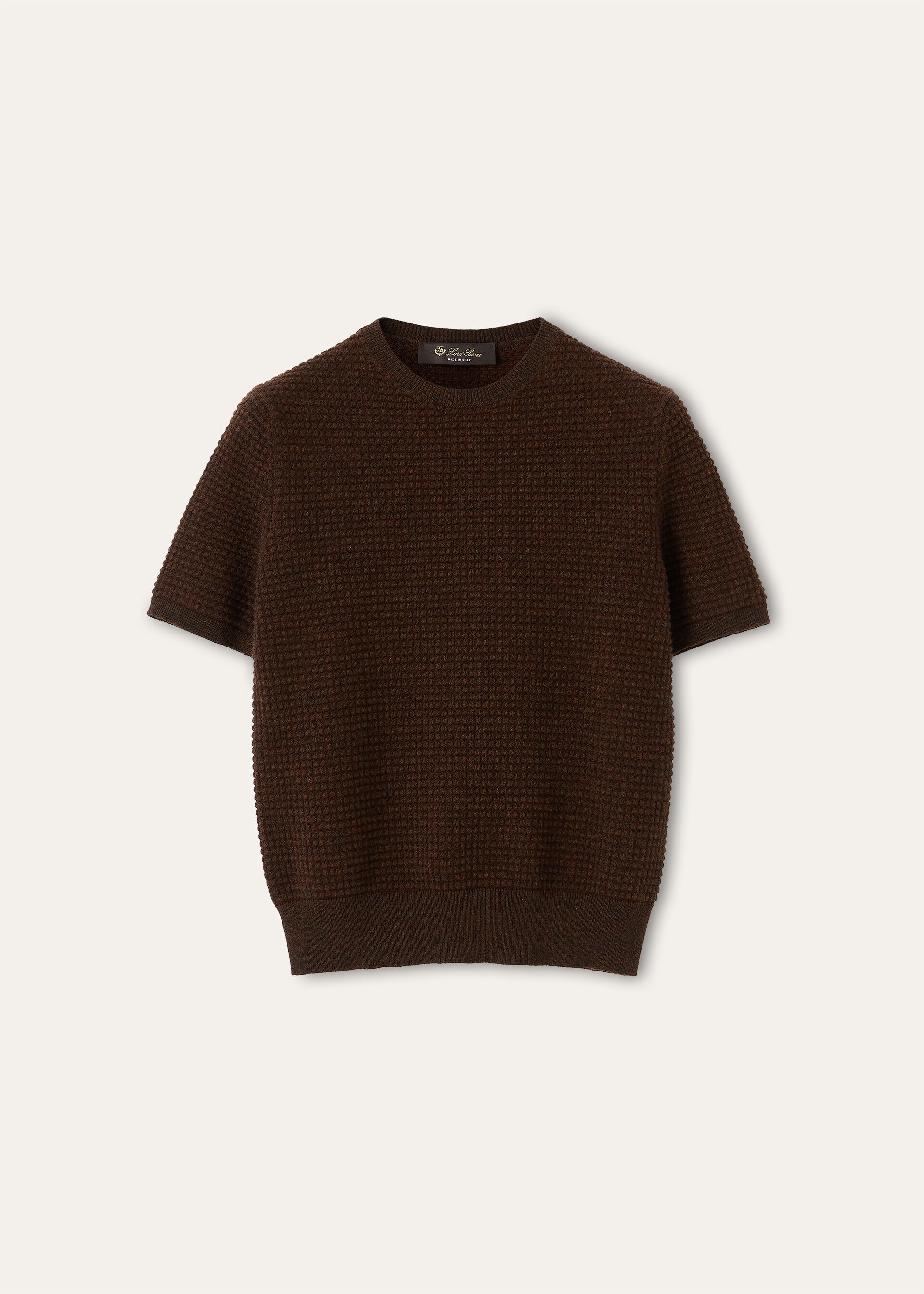 MONOCHROME JACQUARD SS CREWNECK S. CASH COT GG 14