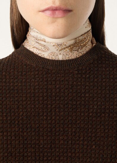 MONOCHROME JACQUARD SS CREWNECK S. CASH COT GG 14