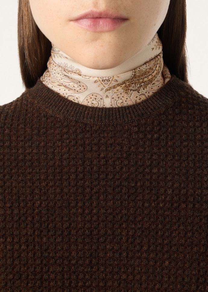 MONOCHROME JACQUARD SS CREWNECK S. CASH COT GG 14_FAQ6113_B5WD_2