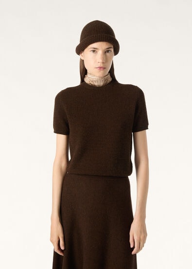 MONOCHROME JACQUARD SS CREWNECK S. CASH COT GG 14