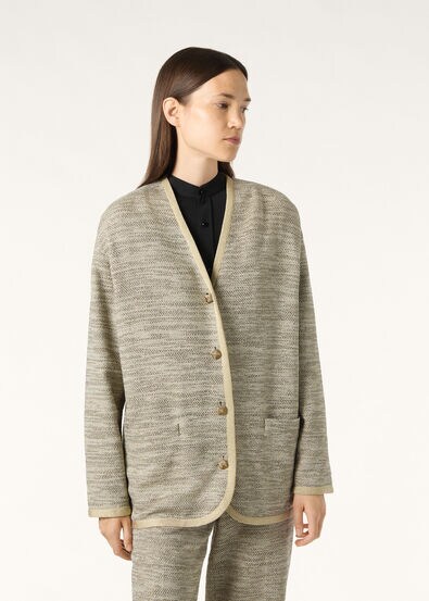 GUAVA SB JACKET LUREX JACQUARD