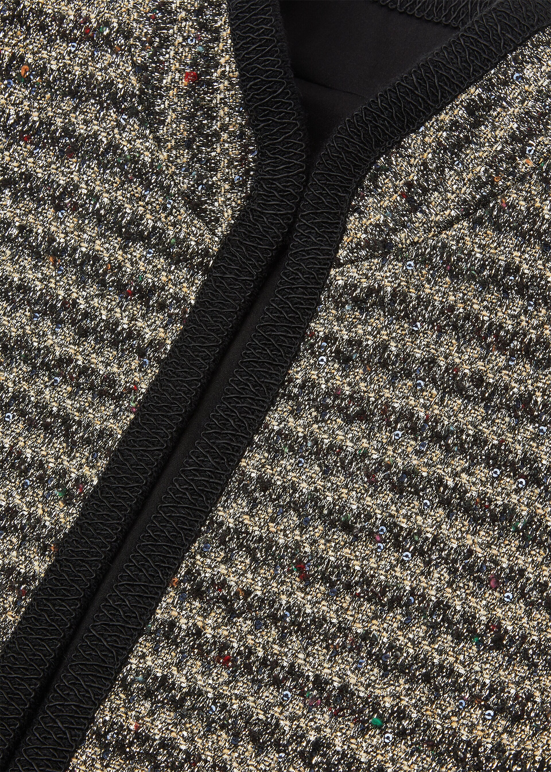 ARDEN VEST PAILLETTES TWEED