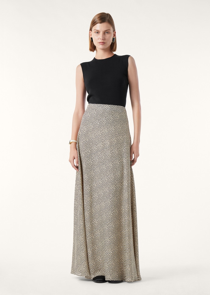 ERIKA SKIRT GOLDEN FOLIAGE SILK LAME' M.E._FAQ6180_T1T4_1