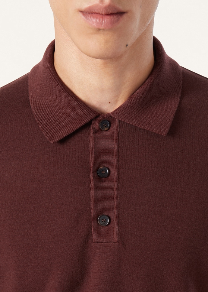 VELLANO POLO SWEATSHIRT JERSEY DOUBLE BICOLOR GOK_FAQ6192_H1A3_2