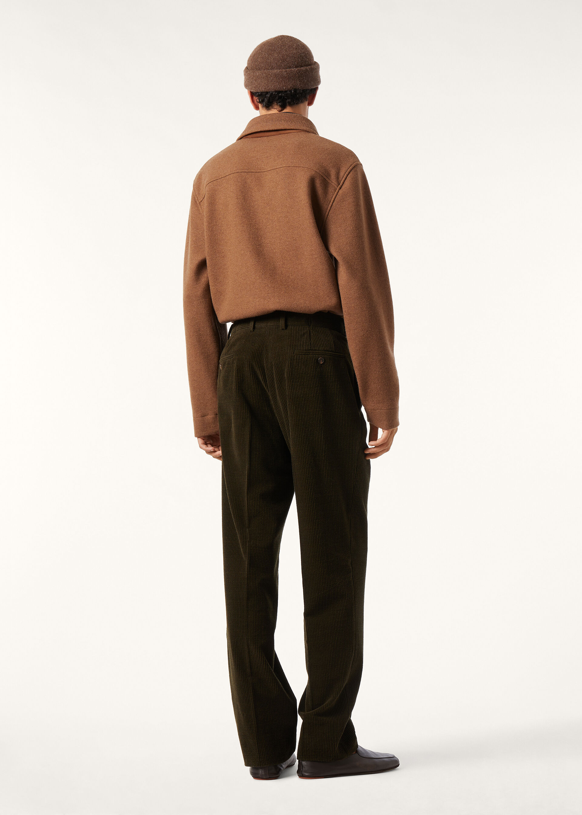 HAZEL POLO LS FLEECE WOOL CASH