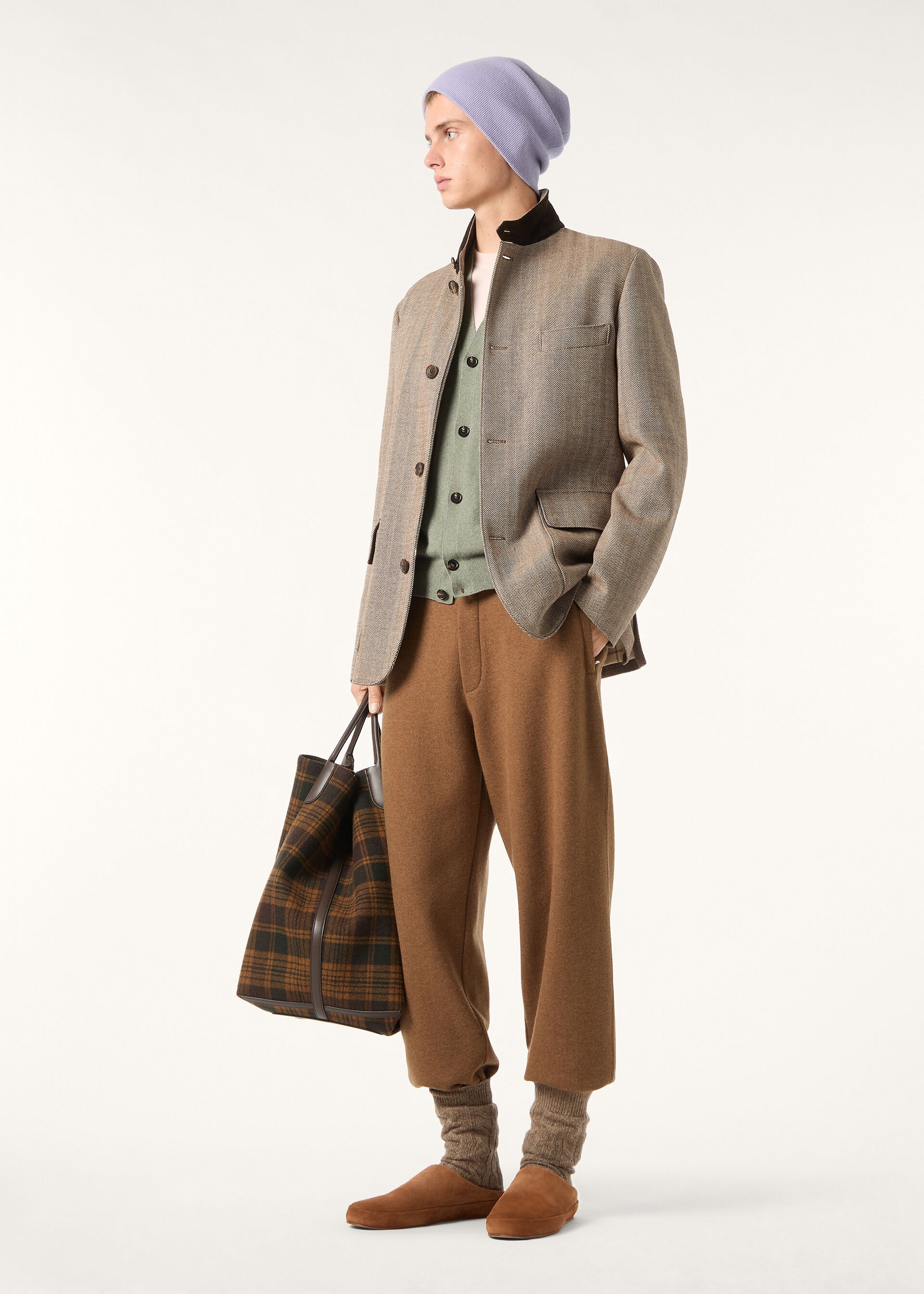 HAZEL PANTS JERSEY FELPA WOOL