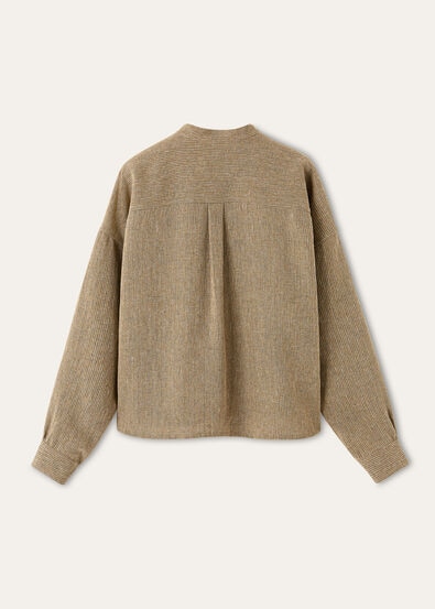 GYLES SHIRT SARTORIAL LINEN CREPE