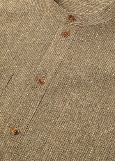 GYLES SHIRT SARTORIAL LINEN CREPE