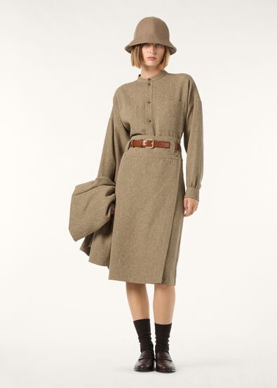 GYLES SHIRT SARTORIAL LINEN CREPE