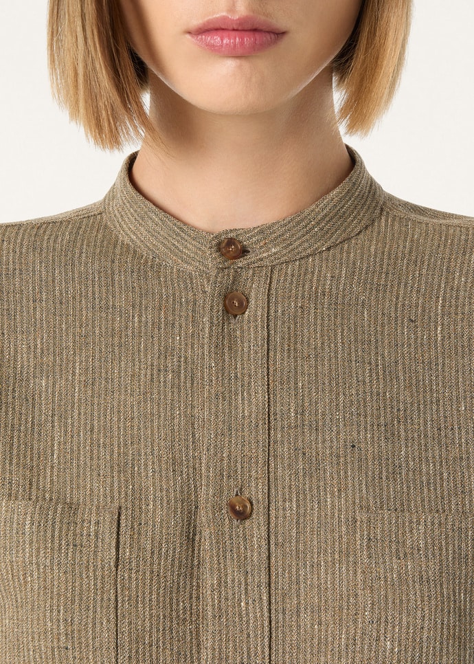 GYLES SHIRT SARTORIAL LINEN CREPE_FAQ6270_F7SH_2