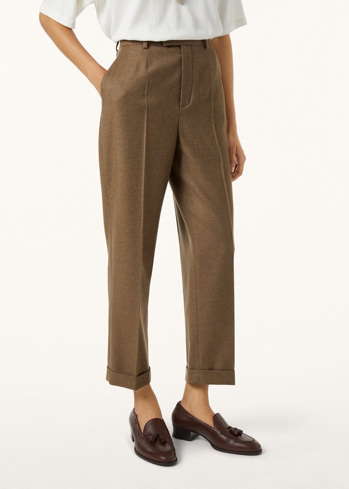 LOUIS HEM TROUSERS WOOL CASH FLANNEL_FAQ6317_H1CS_3