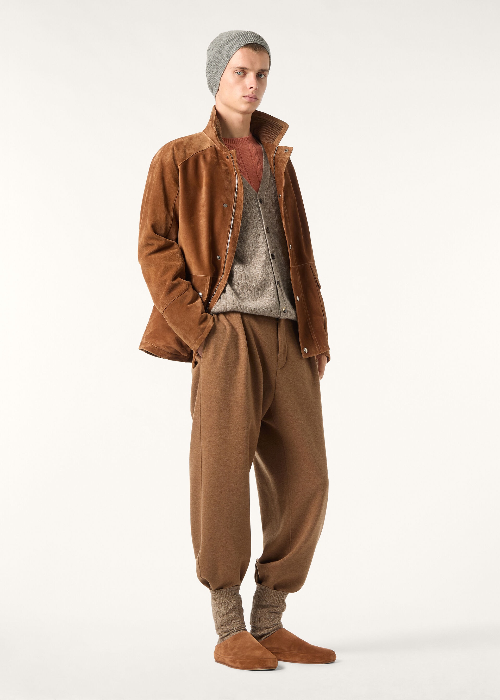 PECAN PANTS WOOL CASH