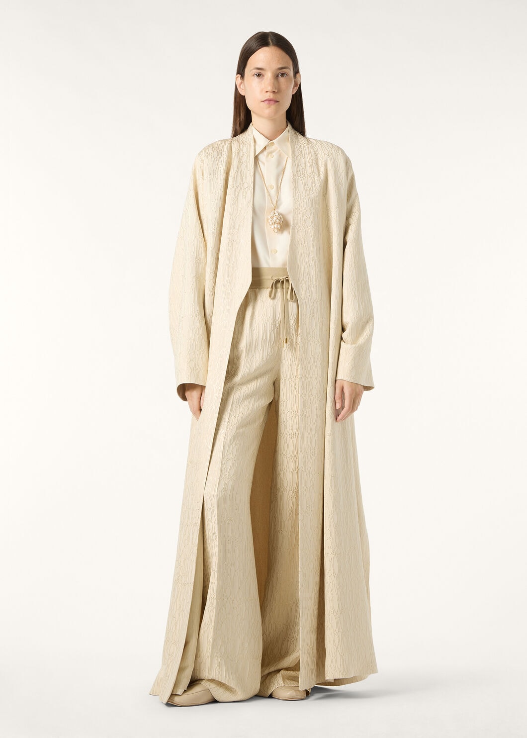 SANDLER TROUSERS GOLDEN SPOLETTE