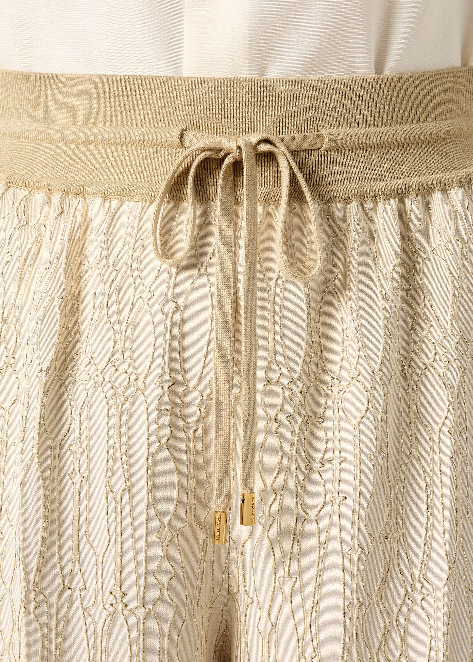 SANDLER TROUSERS GOLDEN SPOLETTE