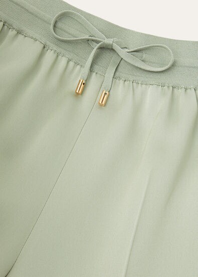 SANDLER TROUSERS SATIN MIREILLE