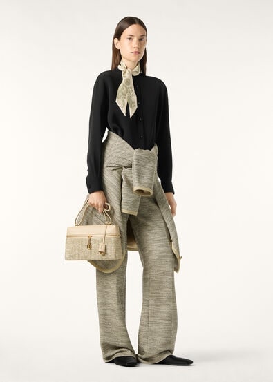 TIMI TROUSERS LUREX JACQUARD