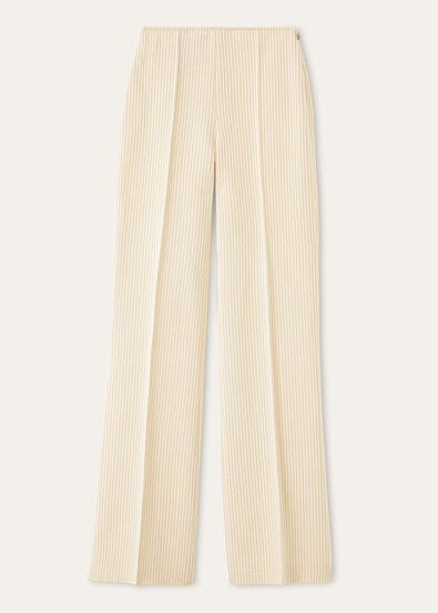 TIMI TROUSERS LUREX BARRE'