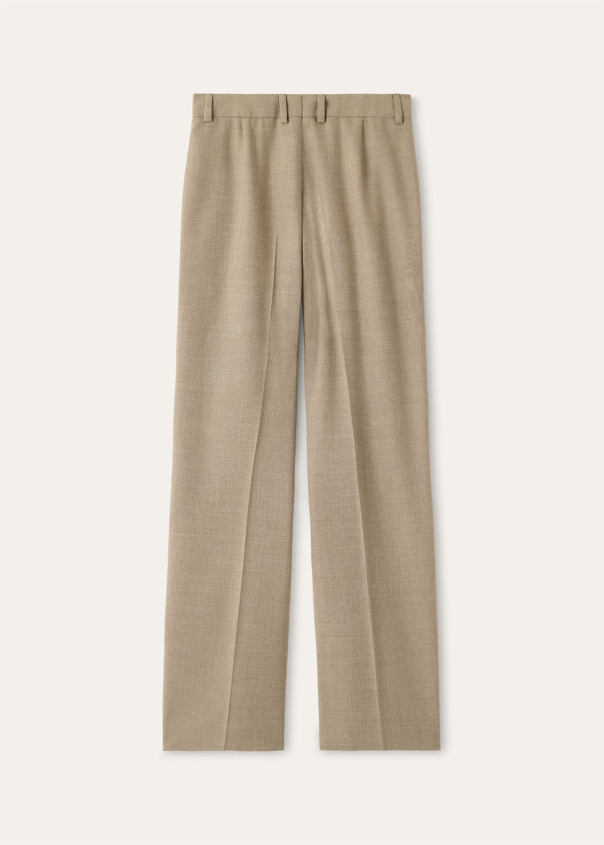 RODGER TROUSERS STRUCTURED WOOL CREPE