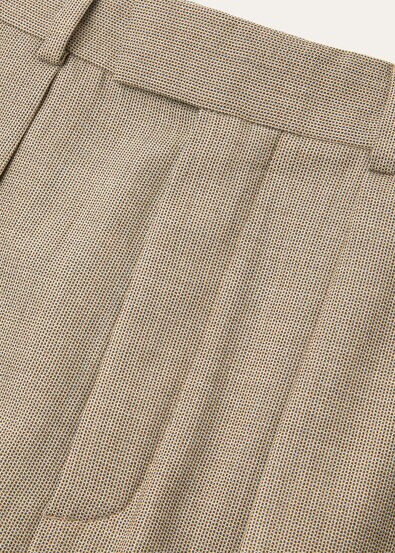 RODGER TROUSERS STRUCTURED WOOL CREPE