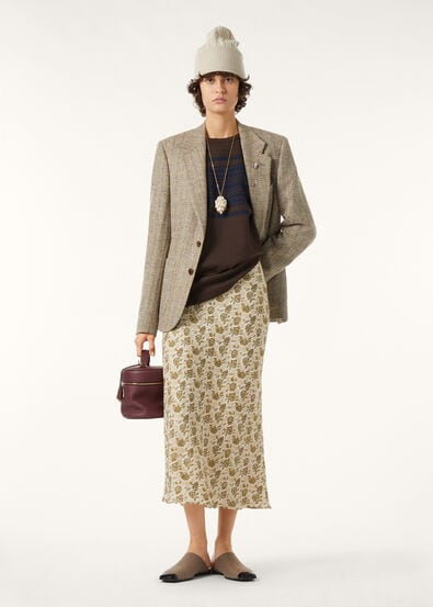 WINTERDALE CREWNECK SWEATSHIRT WOOL CASH STRIPES