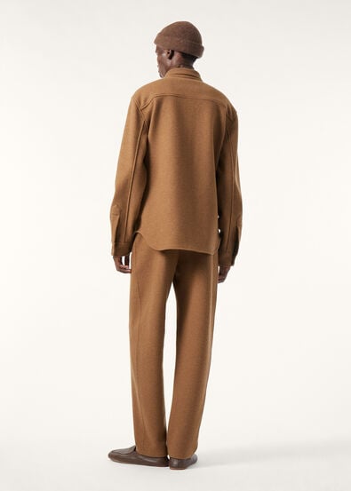 HAZEL OVERSHIRT FLEECE WOOL CASH