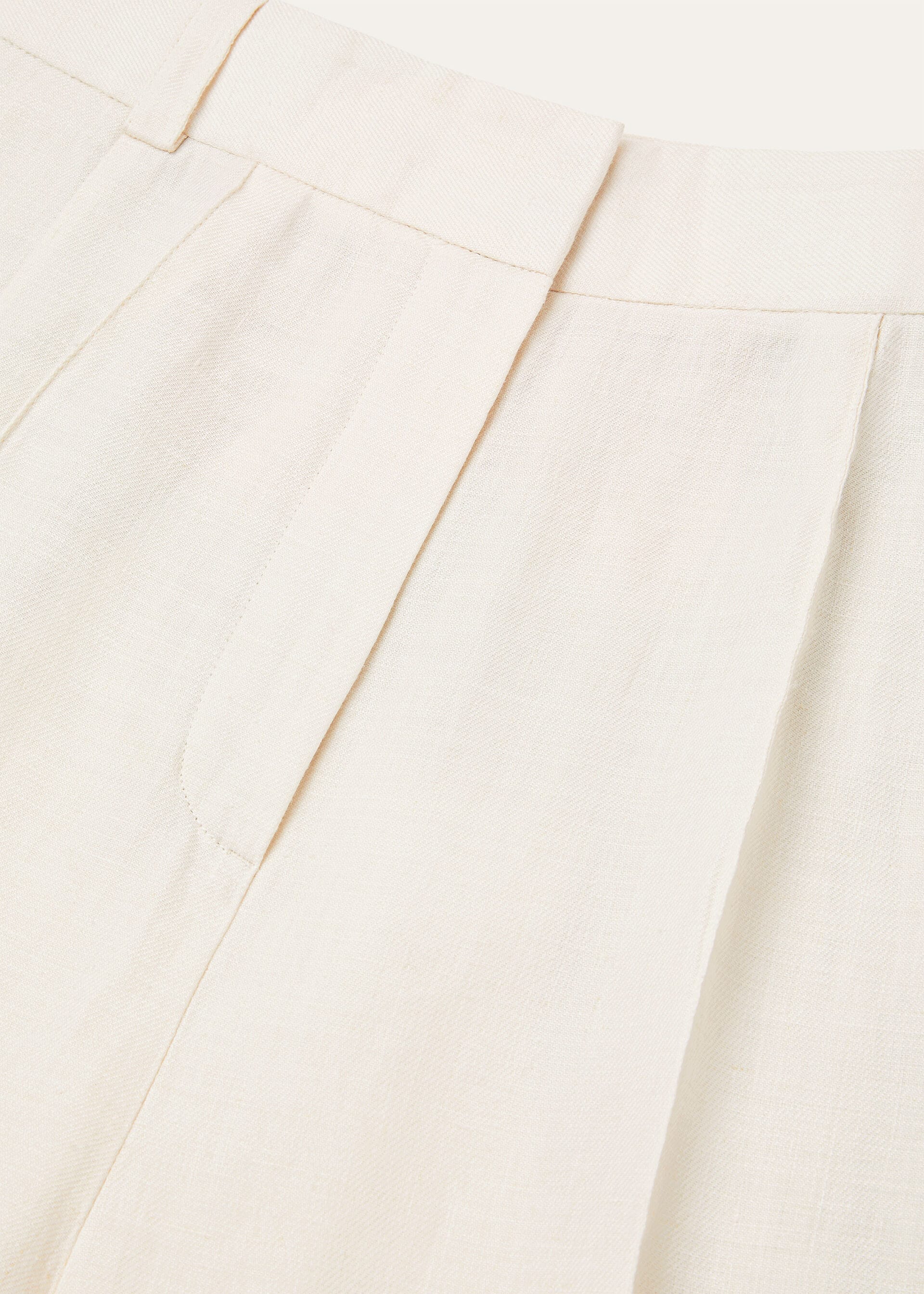 LODGER TROUSERS STRUCTURED LINEN WOOL