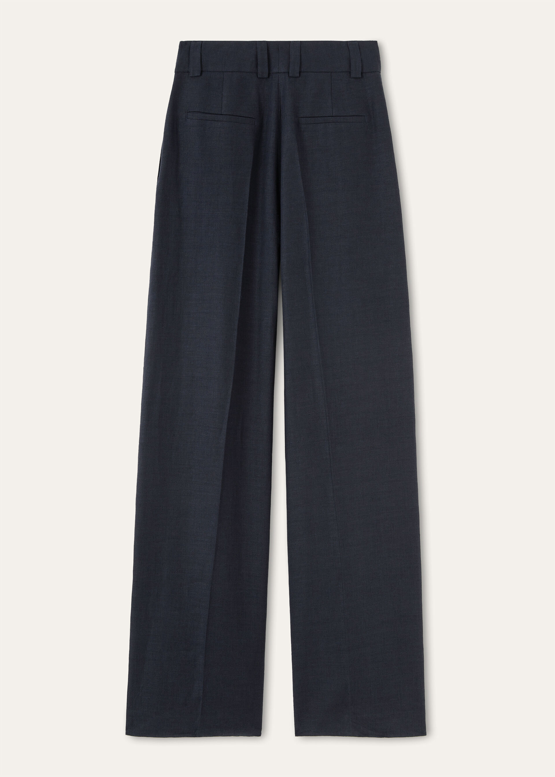 LODGER TROUSERS STRUCTURED LINEN WOOL