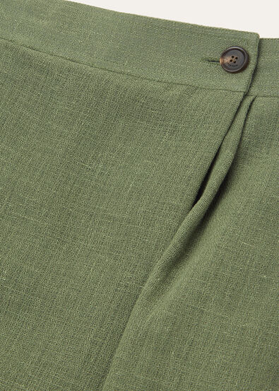 LIL LONG TROUSERS LIGHT LINEN CREPE