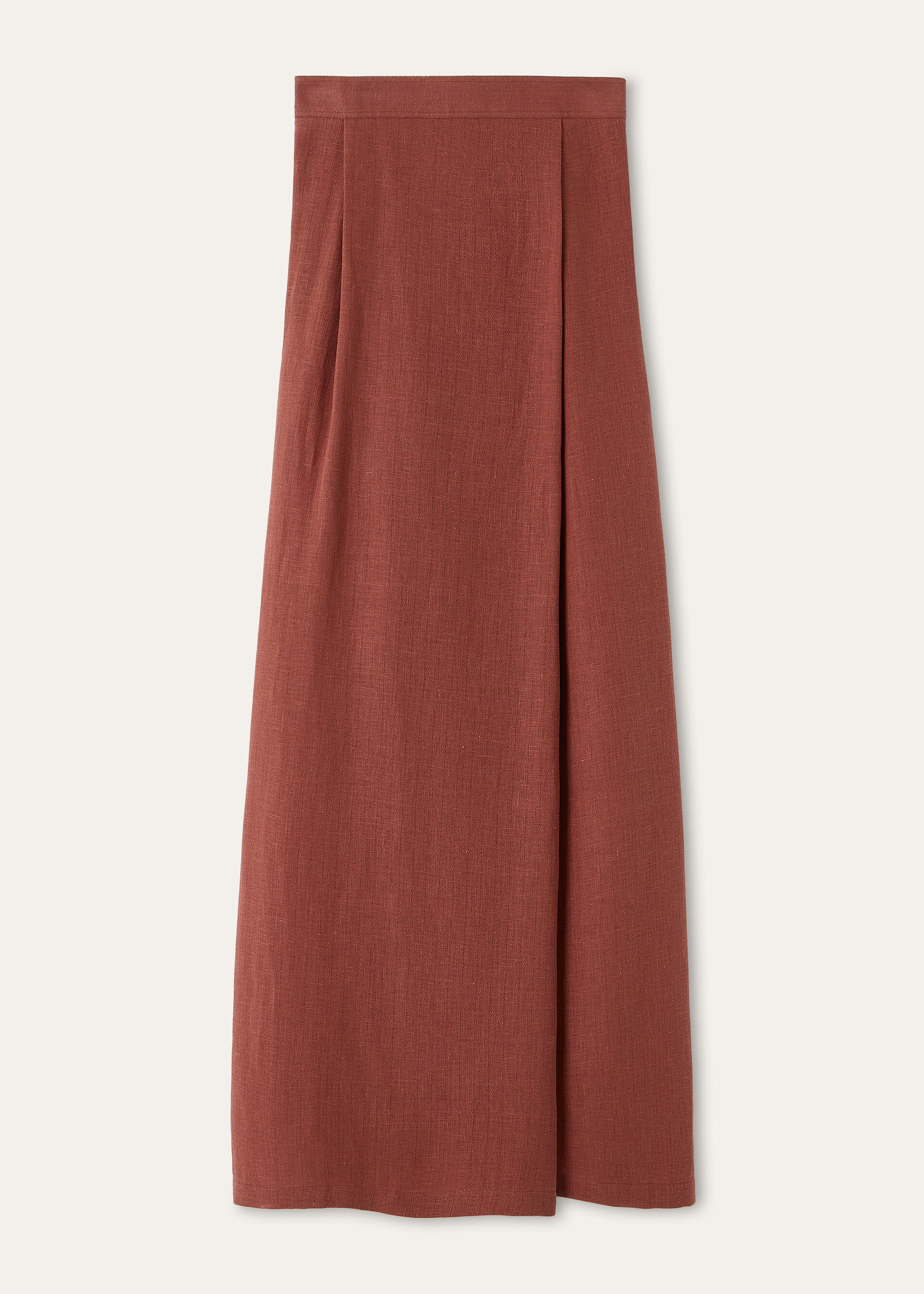 LIL LONG TROUSERS LIGHT LINEN CREPE