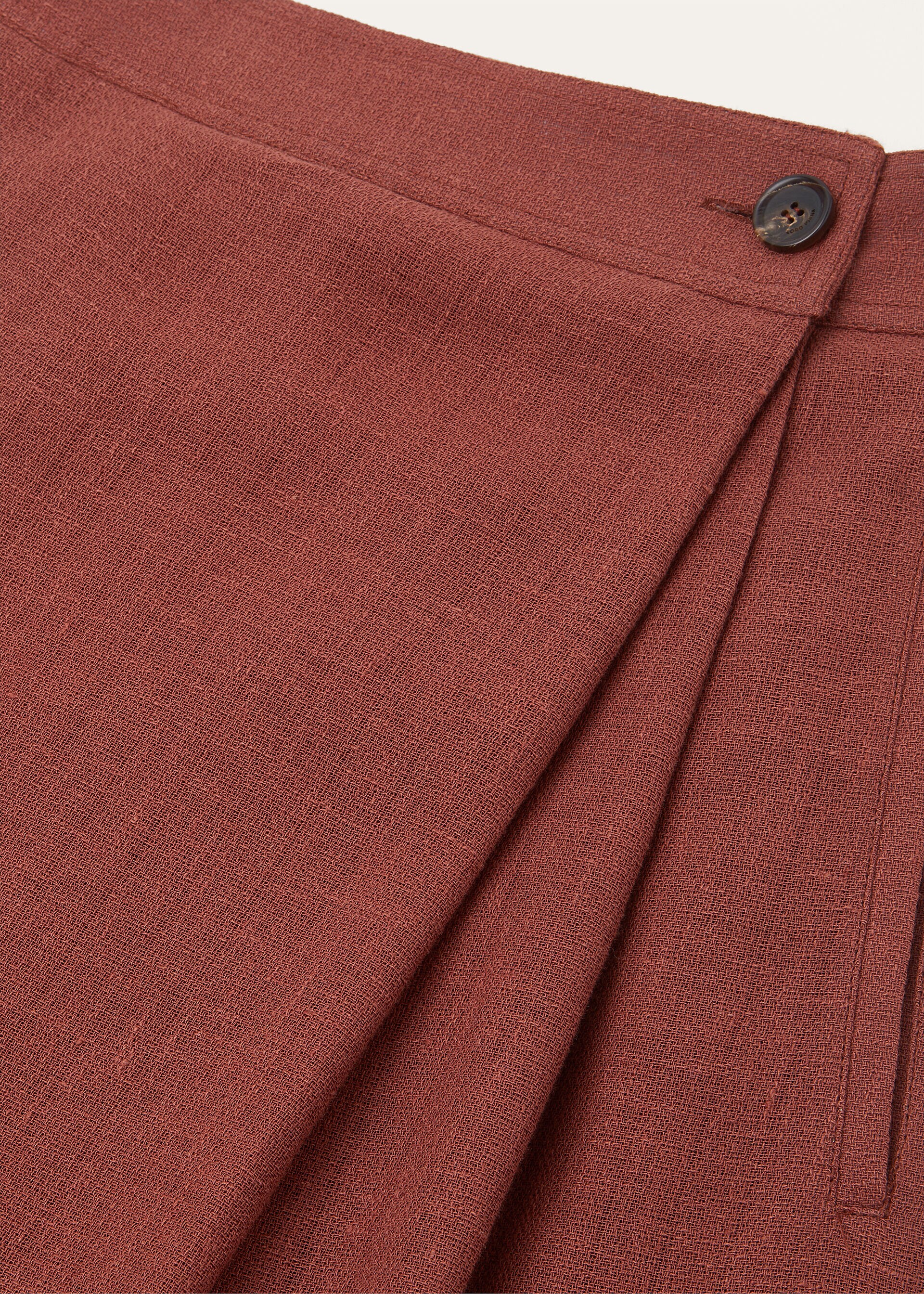 LIL LONG TROUSERS LIGHT LINEN CREPE