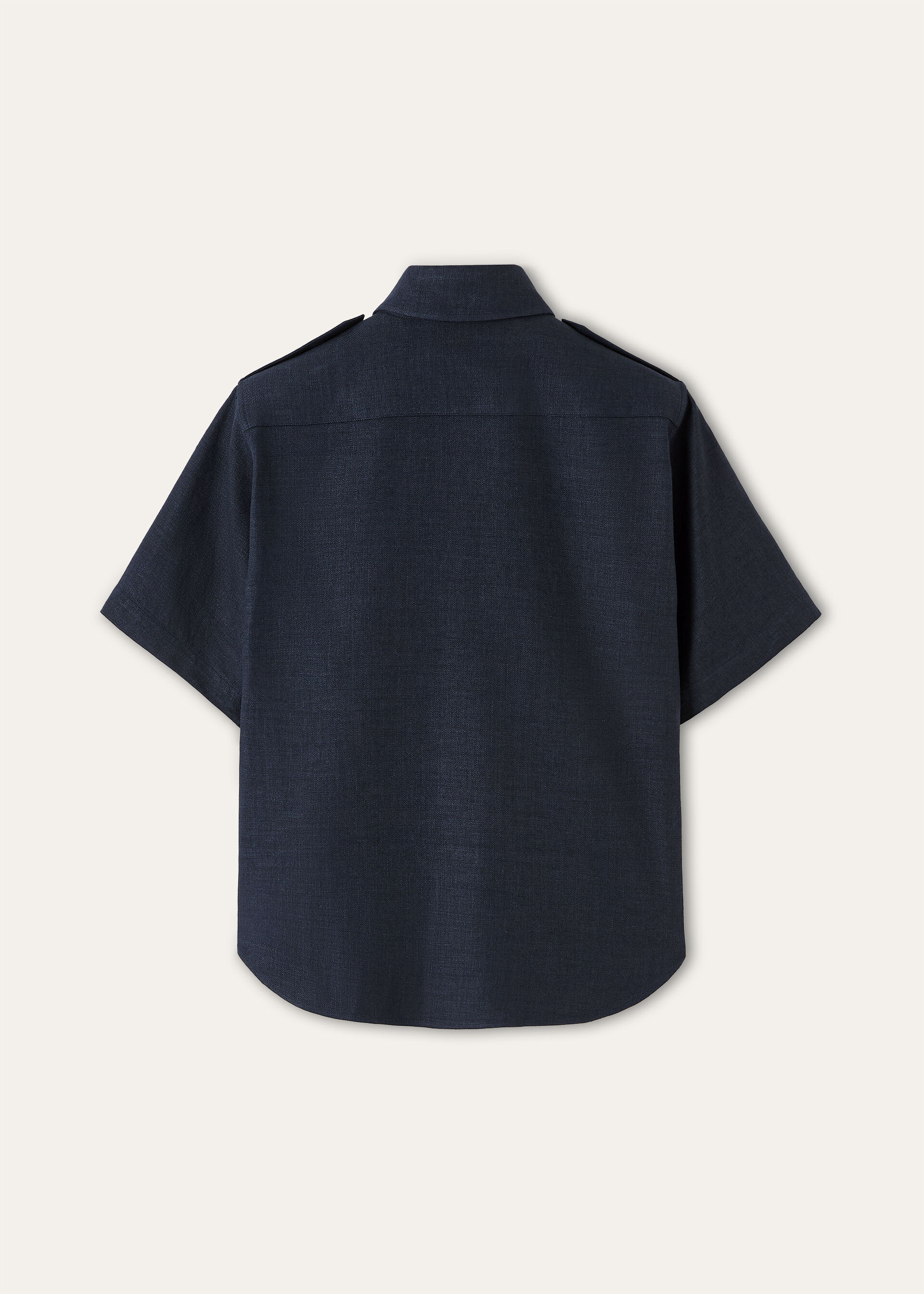 NEO ANNALISA SHIRT STRUCTURED LINEN WOOL