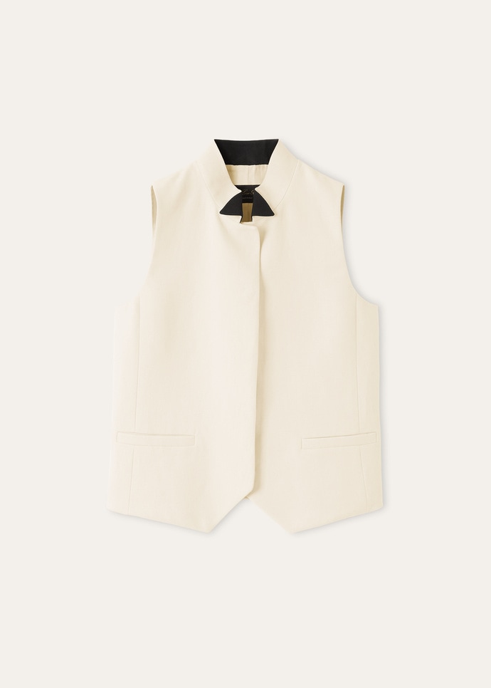 KHOL VEST CANVAS LINEN FLOWER_FAQ6563_A0Q3_5