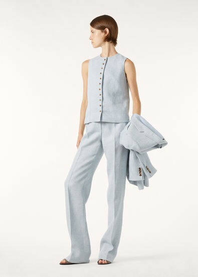 CORALLINE SS SHIRT HOLLAND LINEN