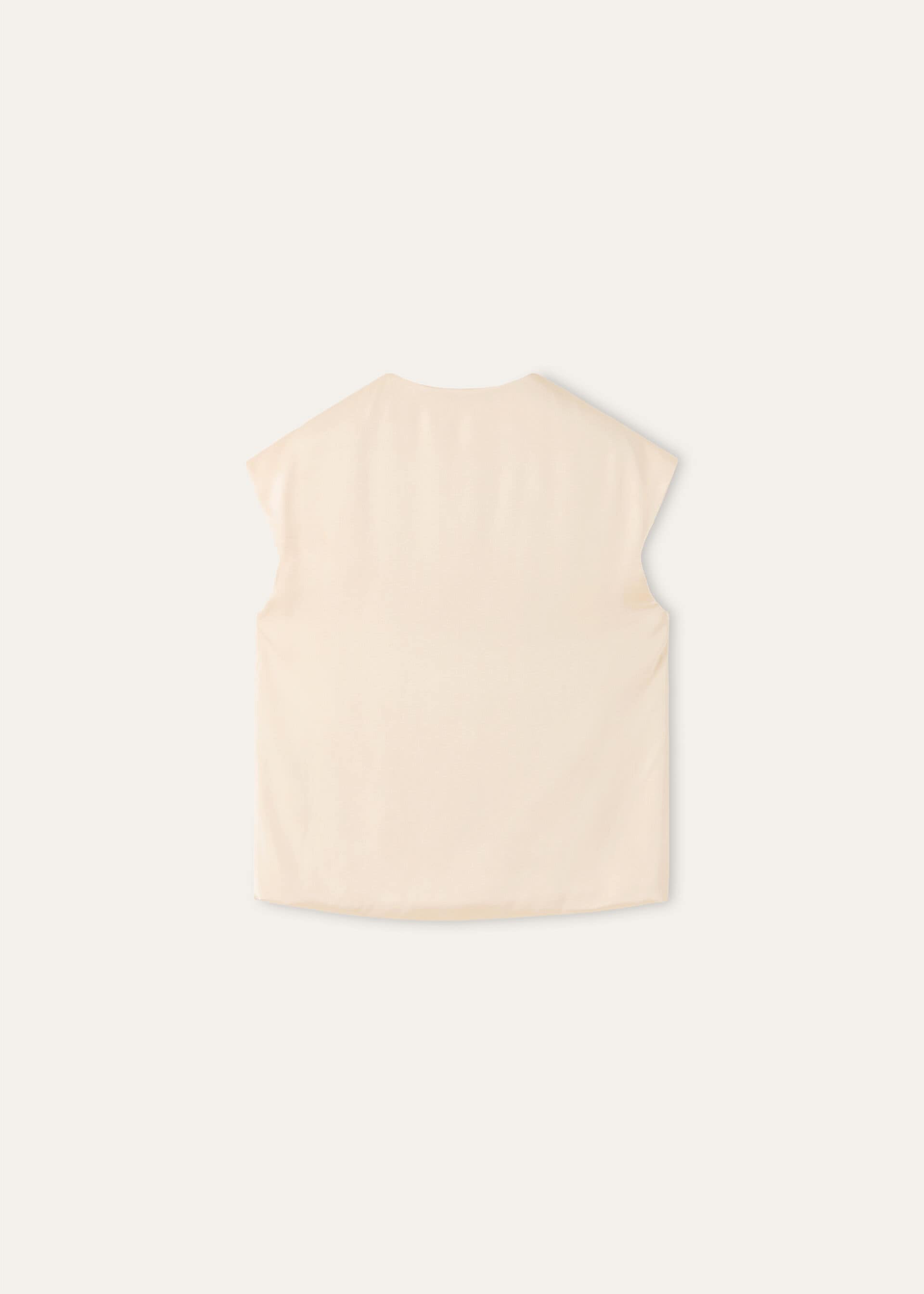 SELENA SS SHIRT DOUBLE SATIN