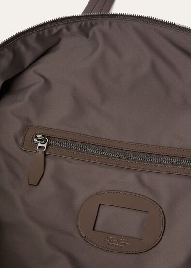 WINCH DUFFLE WIND/ROUNDED LEATHER