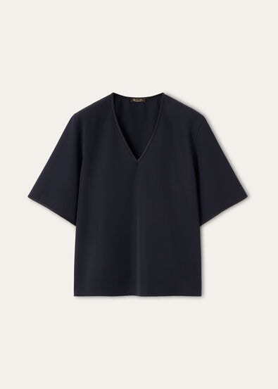 LILLIE SS SHIRT GRAIN DE POUDRE LIGHT