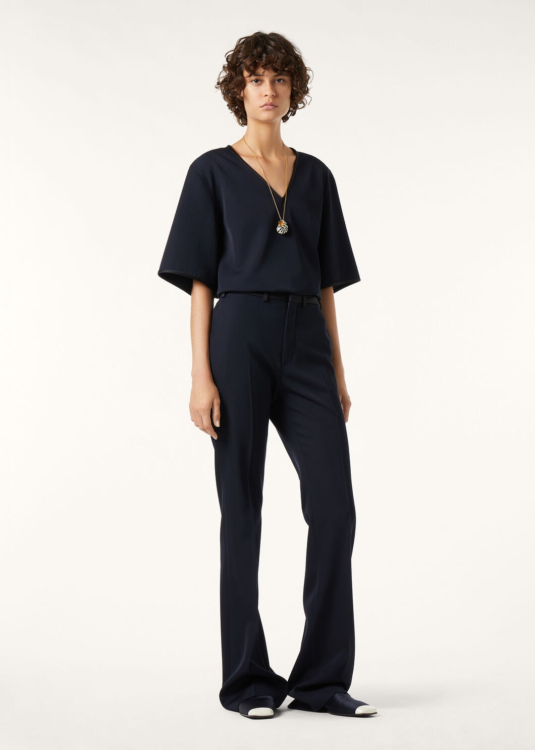 LILLIE SS SHIRT GRAIN DE POUDRE LIGHT