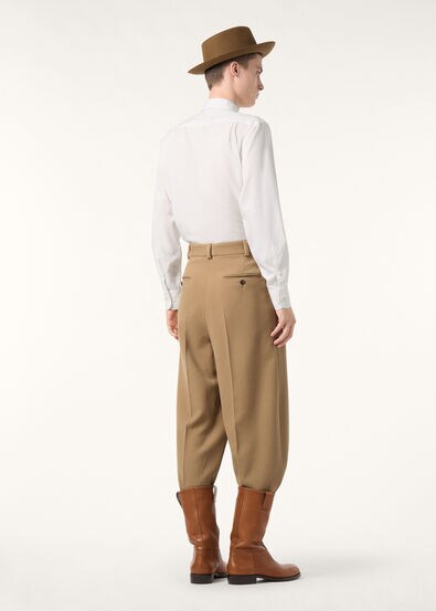 ANDRE' SHIRT AF LIGHTEST WOOL BICOLOR STRIPE