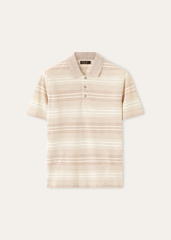 FIG POLO COTTON LINEN MACRO STRIPES_FAQ6788_F7T6_5