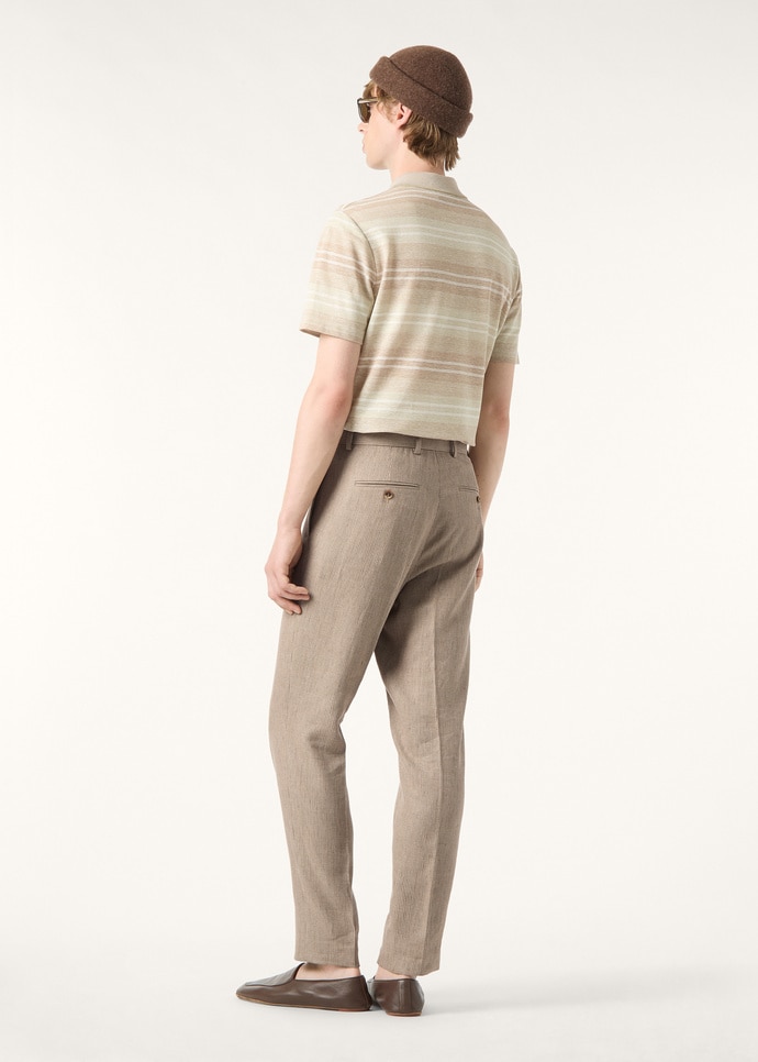 FIG POLO COTTON LINEN MACRO STRIPES_FAQ6788_F7T6_4